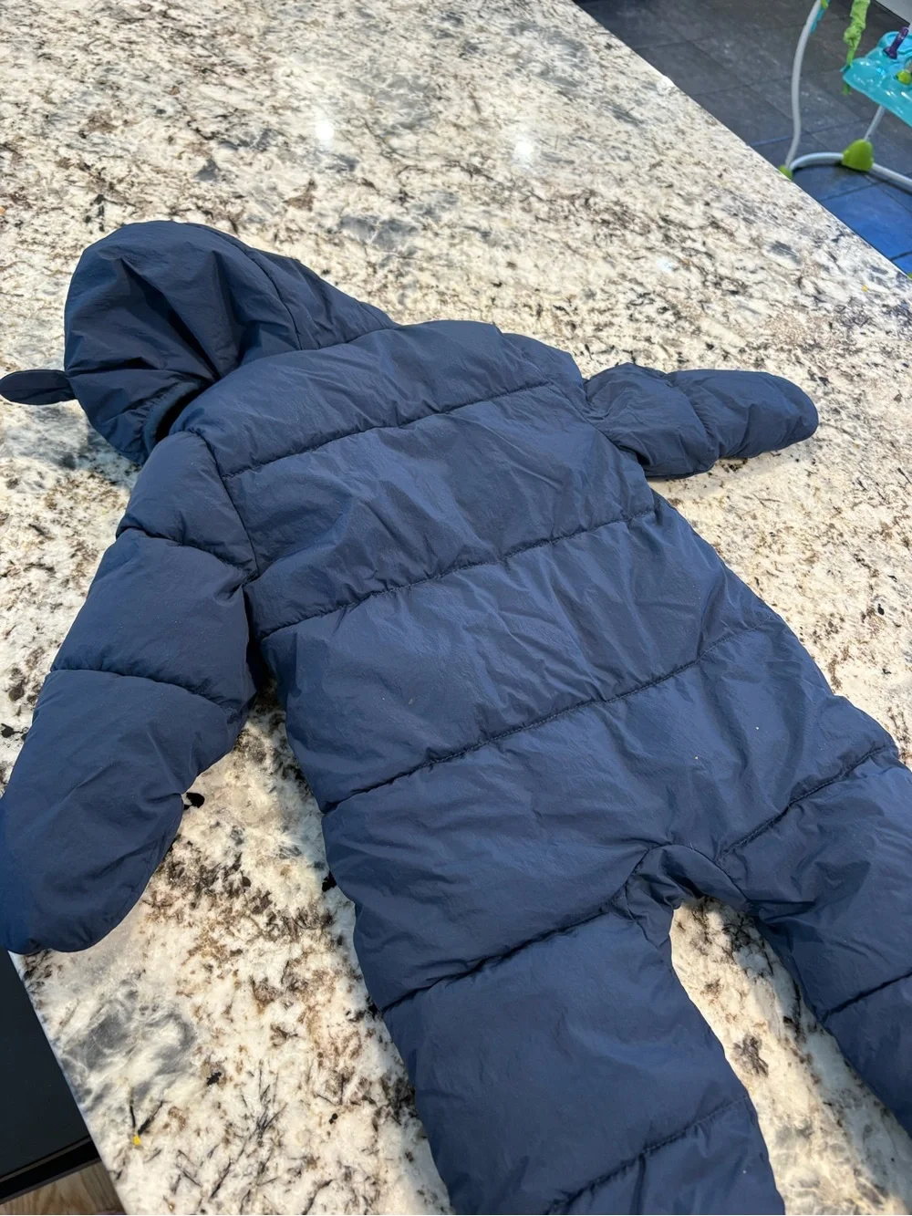 Old Navy Infant Hooded Puffer One-Piece